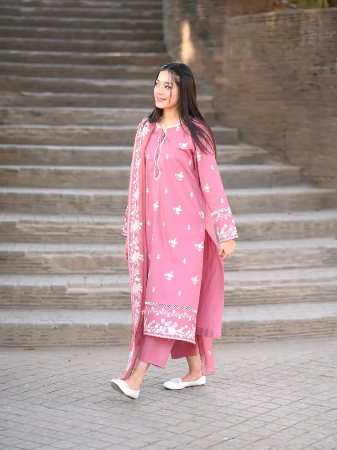 NAZNEEN EMBROIDERY 3PC