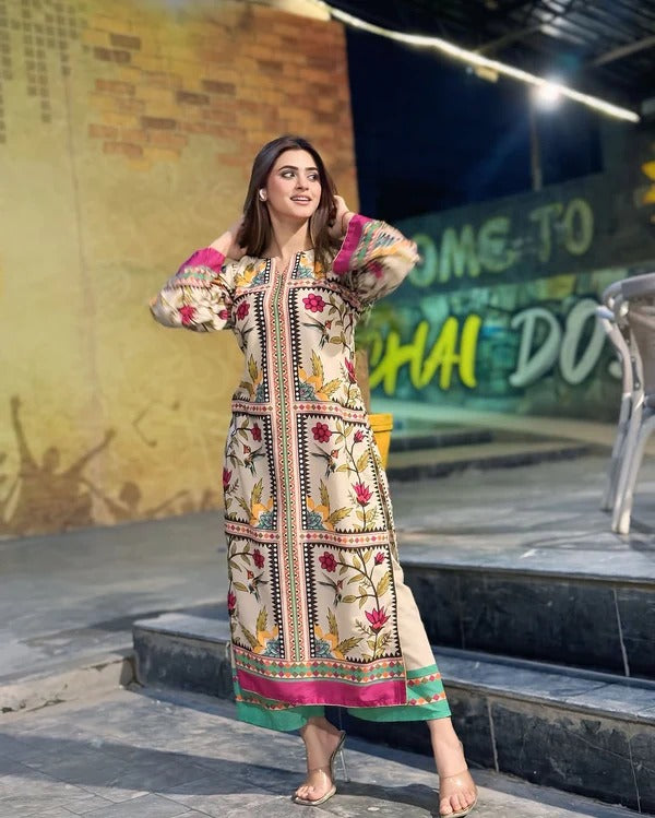 GUL BAHAAR CORD SET-2PC