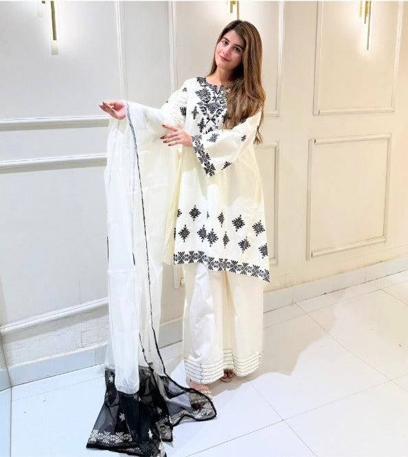 JUNA Dananeer Design LAWN EMB 3PC