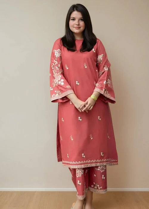Fabeha Embroidered - 2 pieces