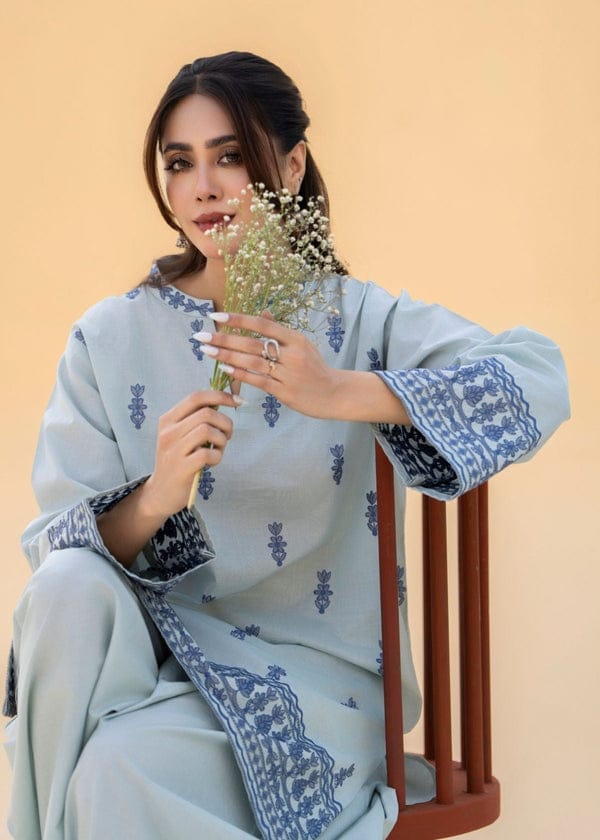 Daina Lawn Farshi Shalwar 2PC