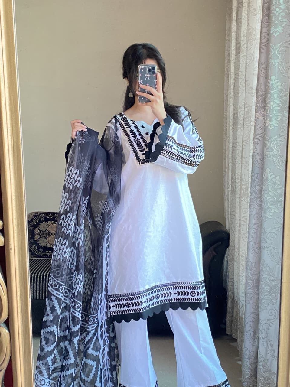 SILVIRA 3PC ( SACLIP DAMAN )