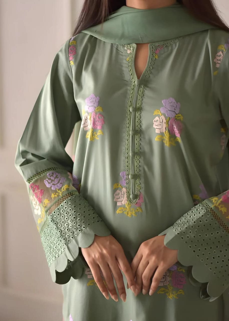 BLOSSOM LUXURY COTTON 3PC