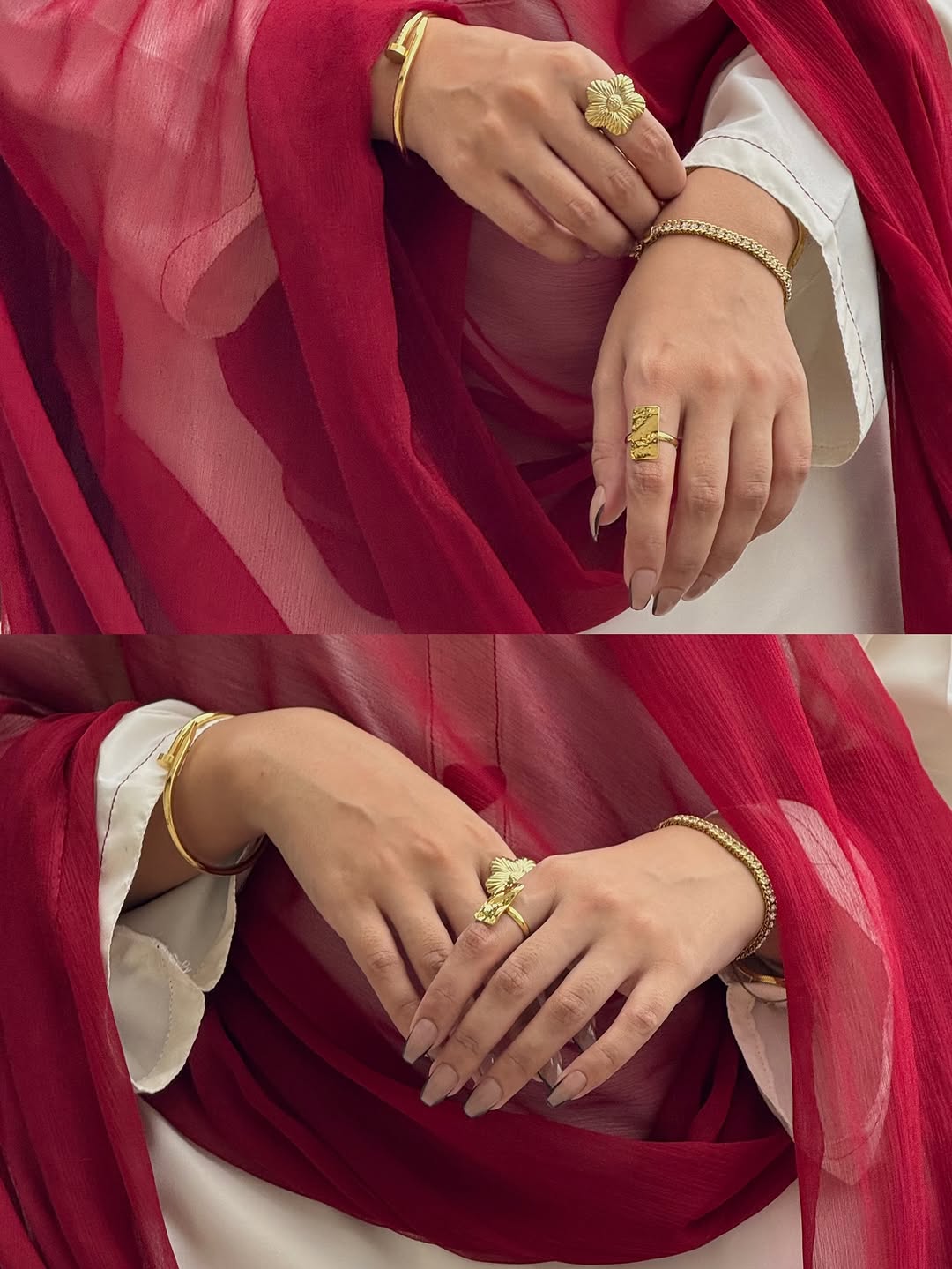 WHITE HEART 3PC ( FARSHI SHALWAR )